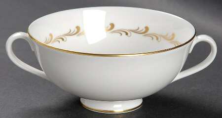 Rondo Footed Cream Soup Bowl