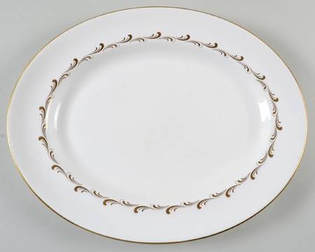 Rondo 13" Oval Serving Platter