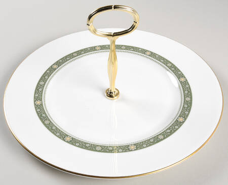 Rondelay (Concord Shape) Round Serving Plate with Center Handle (Dp) Hc