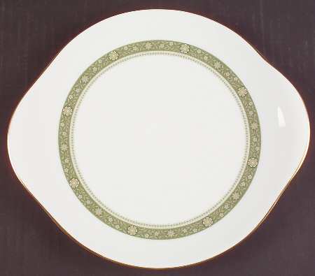 Rondelay (Concord Shape) Handled Cake Plate by Royal Doulton