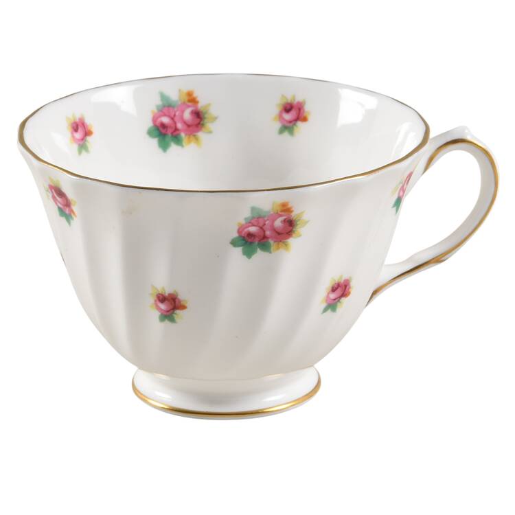 Rosebud Footed Cup