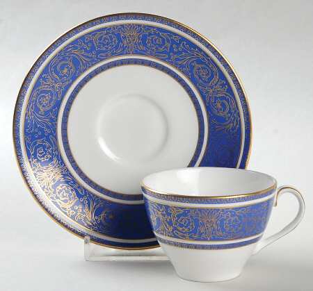 Royal Windsor Flat Demitasse Cup & Saucer Set
