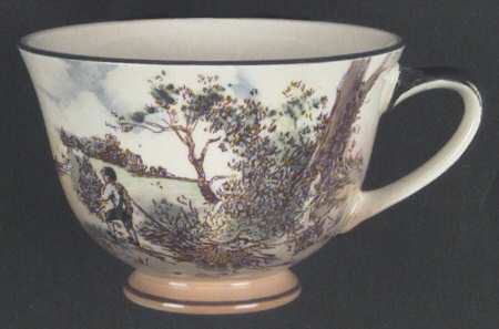 Rustic England Footed Cup