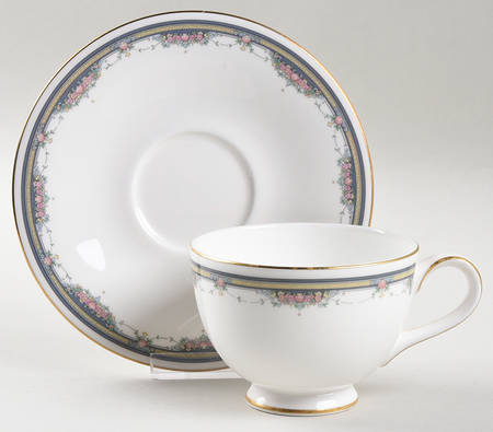 Salisbury Footed Cup & Saucer Set