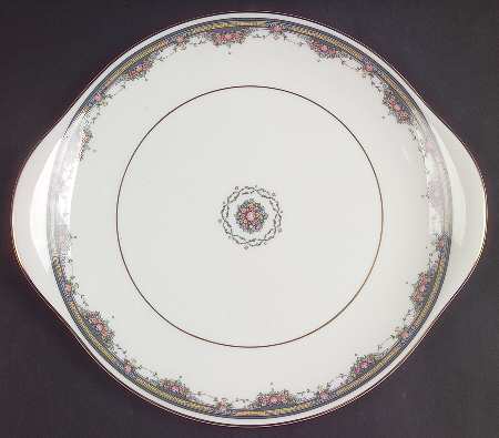 Salisbury Handled Cake Plate