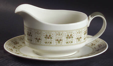 Samarra Gravy Boat & Underplate