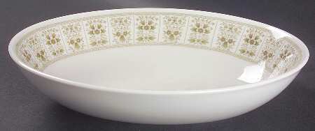 Samarra 9" Oval Vegetable Bowl