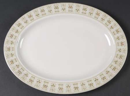 Samarra 13" Oval Serving Platter