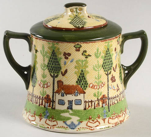 Sampler Sugar Bowl & Lid