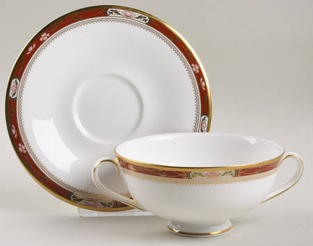 Sandon Footed Cream Soup Bowl