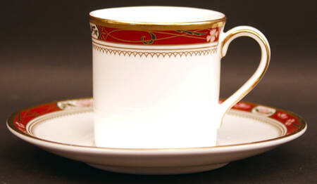 Sandon Flat Demitasse Cup & Saucer Set