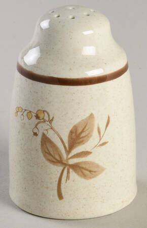Sandsprite (Single Line Brown Trim) Pepper Shaker
