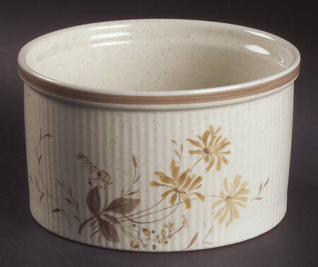 Sandsprite (Double Line Brown Trim) 5" Souffle