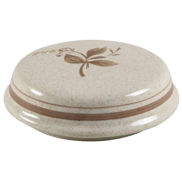 Sandsprite (Double Line Brown Trim) Lid for Sugar Bowl
