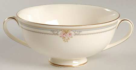 Sarah Footed Cream Soup Bowl