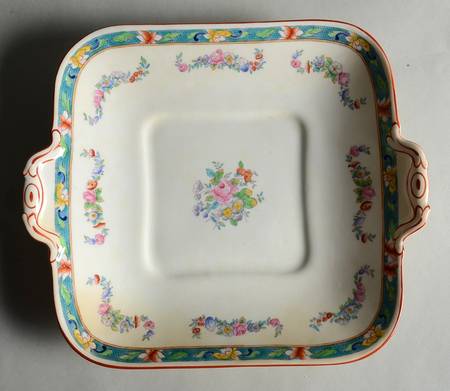Satsuma Square Handled Cake Plate