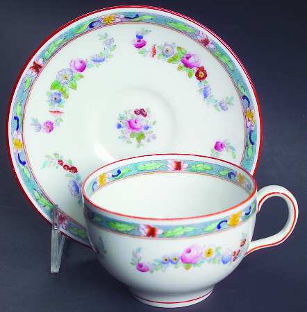 Satsuma Footed Cup & Saucer Set