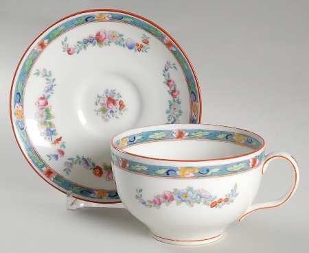 Satsuma Footed Cup & Saucer Set
