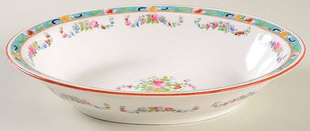 Satsuma 10" Oval Vegetable Bowl