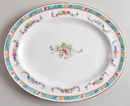 Satsuma 10" Oval Serving Platter