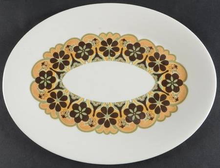 Segovia 13" Oval Serving Platter
