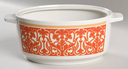 Seville 2 Quart Oval Covered Casserole No Lid