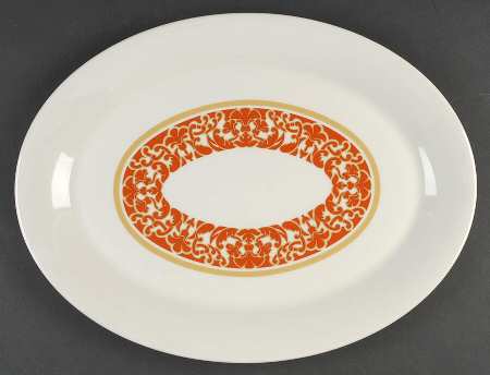 Seville 16" Oval Serving Platter