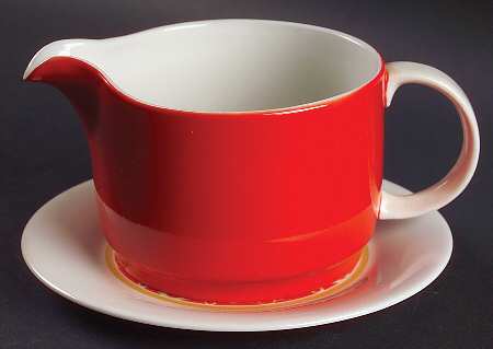 Prisma Riot Red Gravy Boat