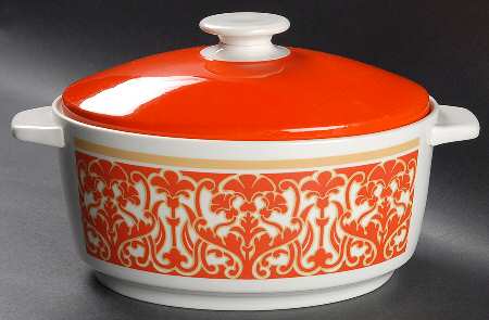 Seville 2 Quart Oval Covered Casserole