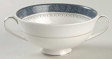 Sherbrooke Footed Cream Soup Bowl