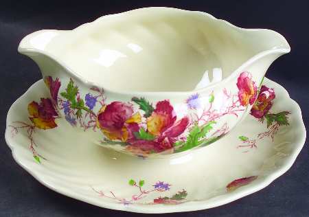 Sherborne Gravy Boat with Attached Underplate