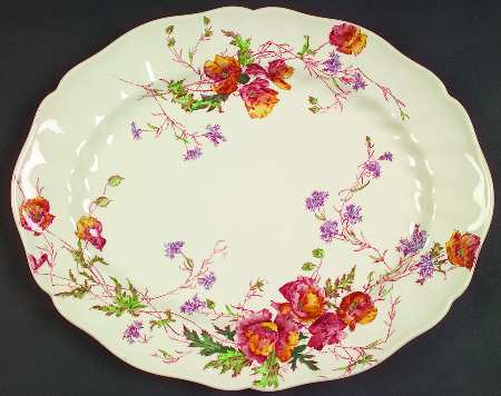 Sherborne 13" Oval Serving Platter