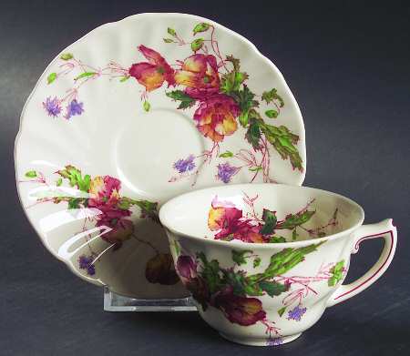 Sherborne Flat Cup & Saucer Set