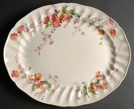 Sherborne 17" Oval Serving Platter