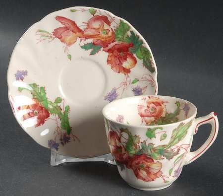 Sherborne Flat Demitasse Cup & Saucer Set