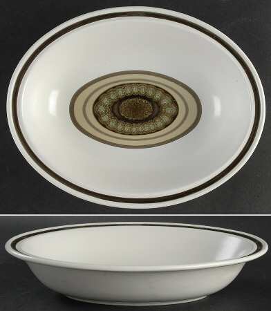 Sienna 10" Oval Vegetable Bowl