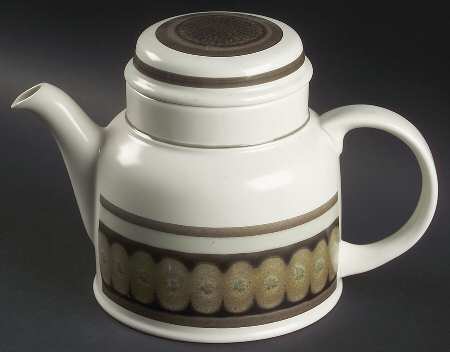 Sienna Teapot & Lid