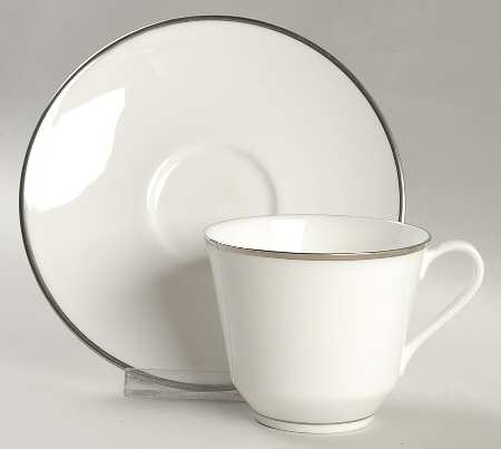 Signet Flat Cup & Saucer Set by Royal Doulton