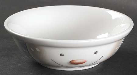 Snowman Child's Bowl