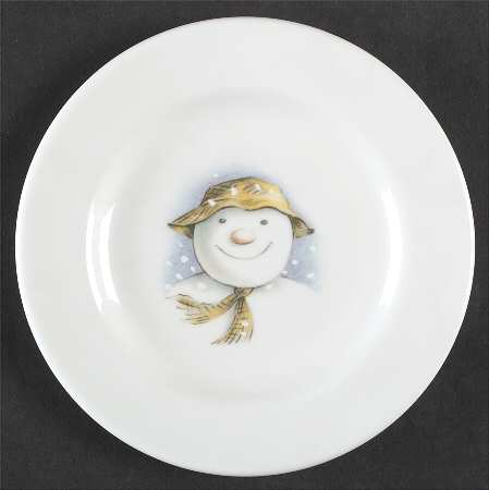 Snowman Child's Plate