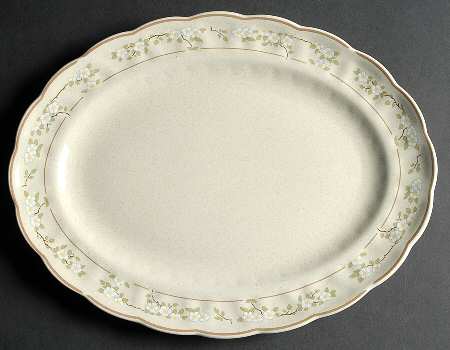 Somerset 13" Oval Serving Platter