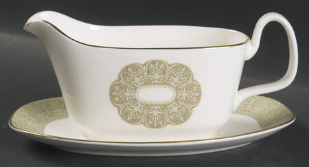Sonnet (Concord Shape) Gravy Boat & Underplate