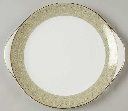 Sonnet (Concord Shape) Handled Cake Plate