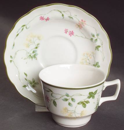 Southdown Flat Cup & Saucer Set