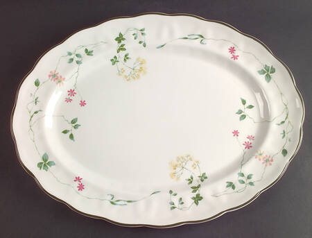 Southdown 16" Oval Serving Platter