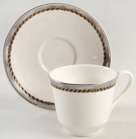 Southampton Flat Cup & Saucer Set