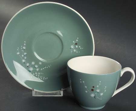 Spindrift Flat Cup & Saucer Set