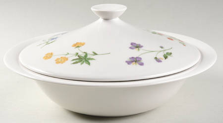 Springtime Round Covered Vegetable