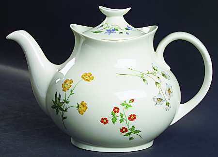 Springtime Teapot & Lid