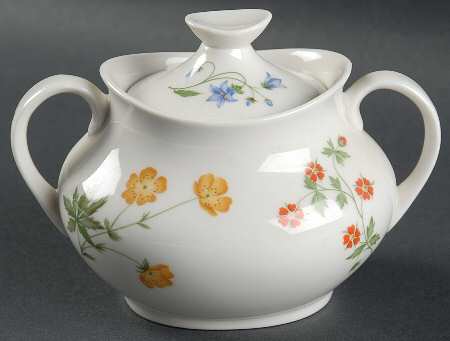 Springtime Sugar Bowl & Lid